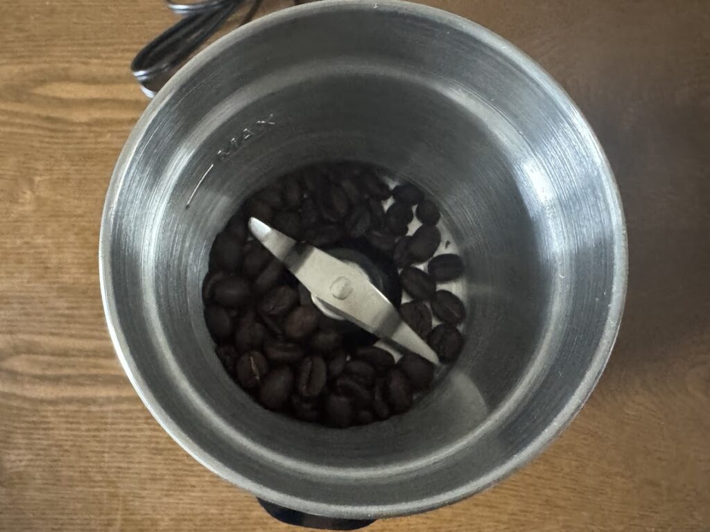 9gのコーヒー豆