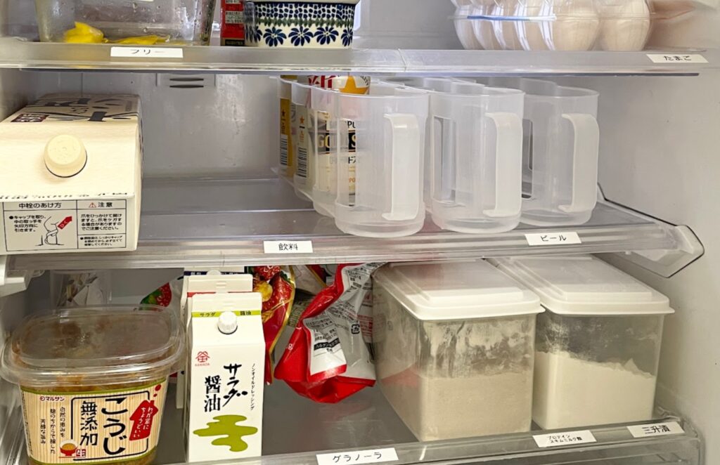 3. 冷蔵室は詰めすぎ注意!「7割収納」を意識