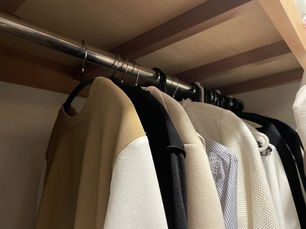 乾ききらないまま収納する