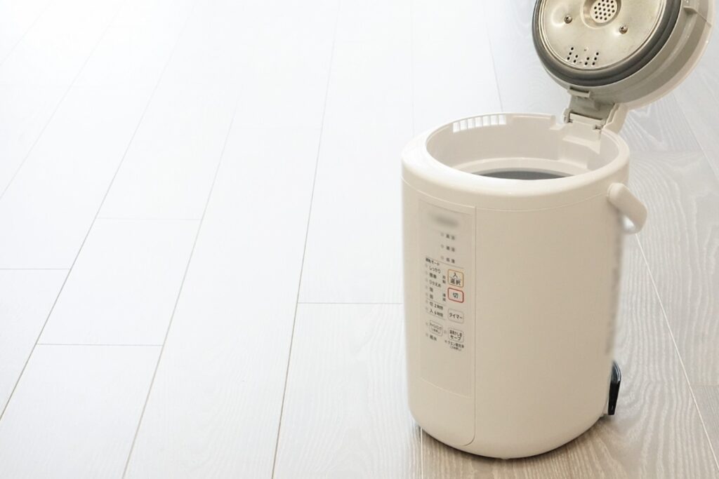 最近人気のスチーム式加湿器
