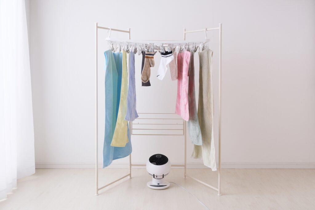 乾きやすい場所が活かせていない