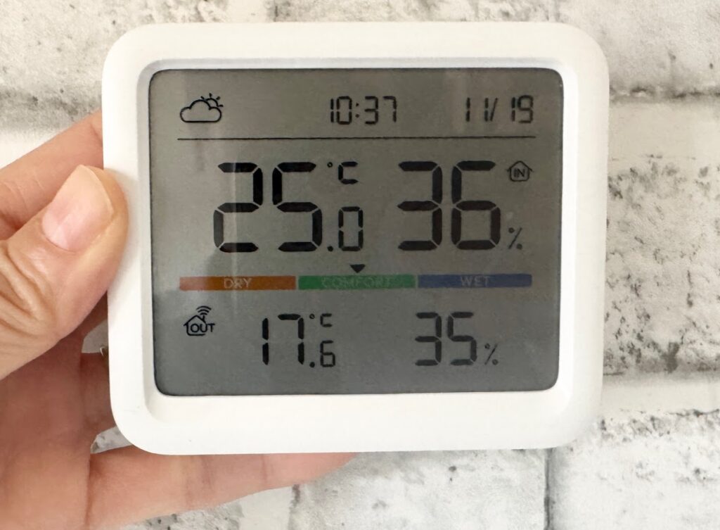 スイッチボット　温湿度計