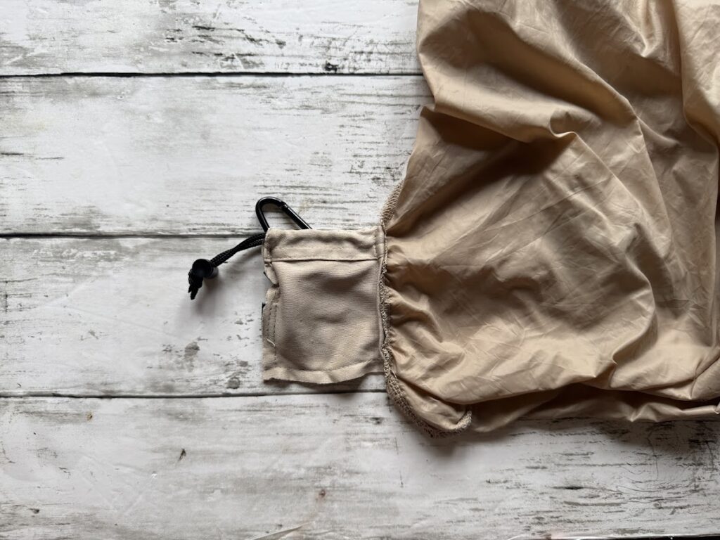 底に袋がついている「