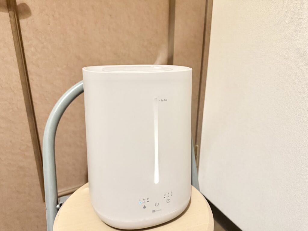 加湿も忘れずに