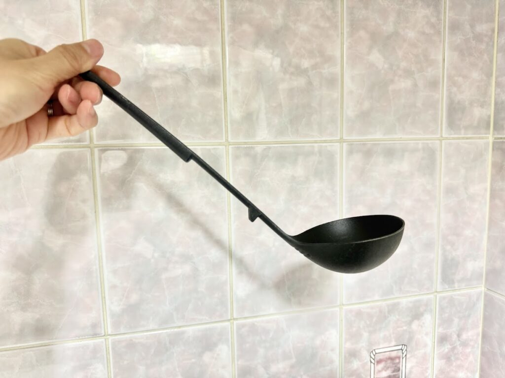 一体成型のお玉
