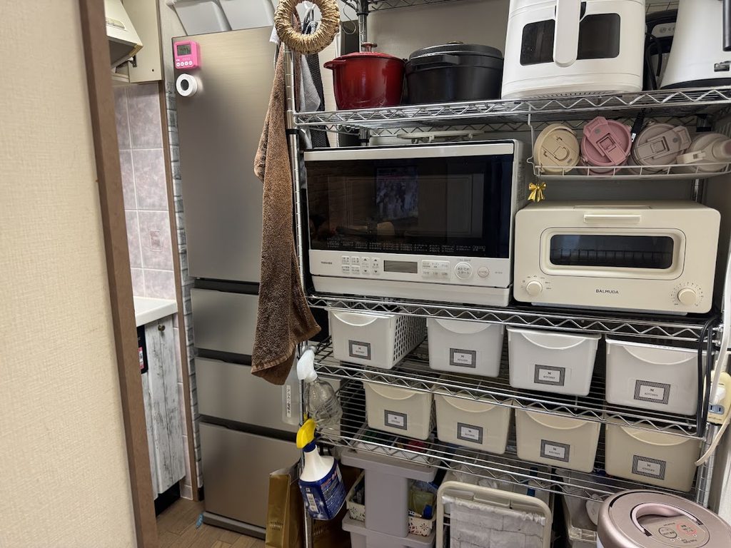 一番大変だったのは「搬入経路の確保」とキッチンの荷物大移動！